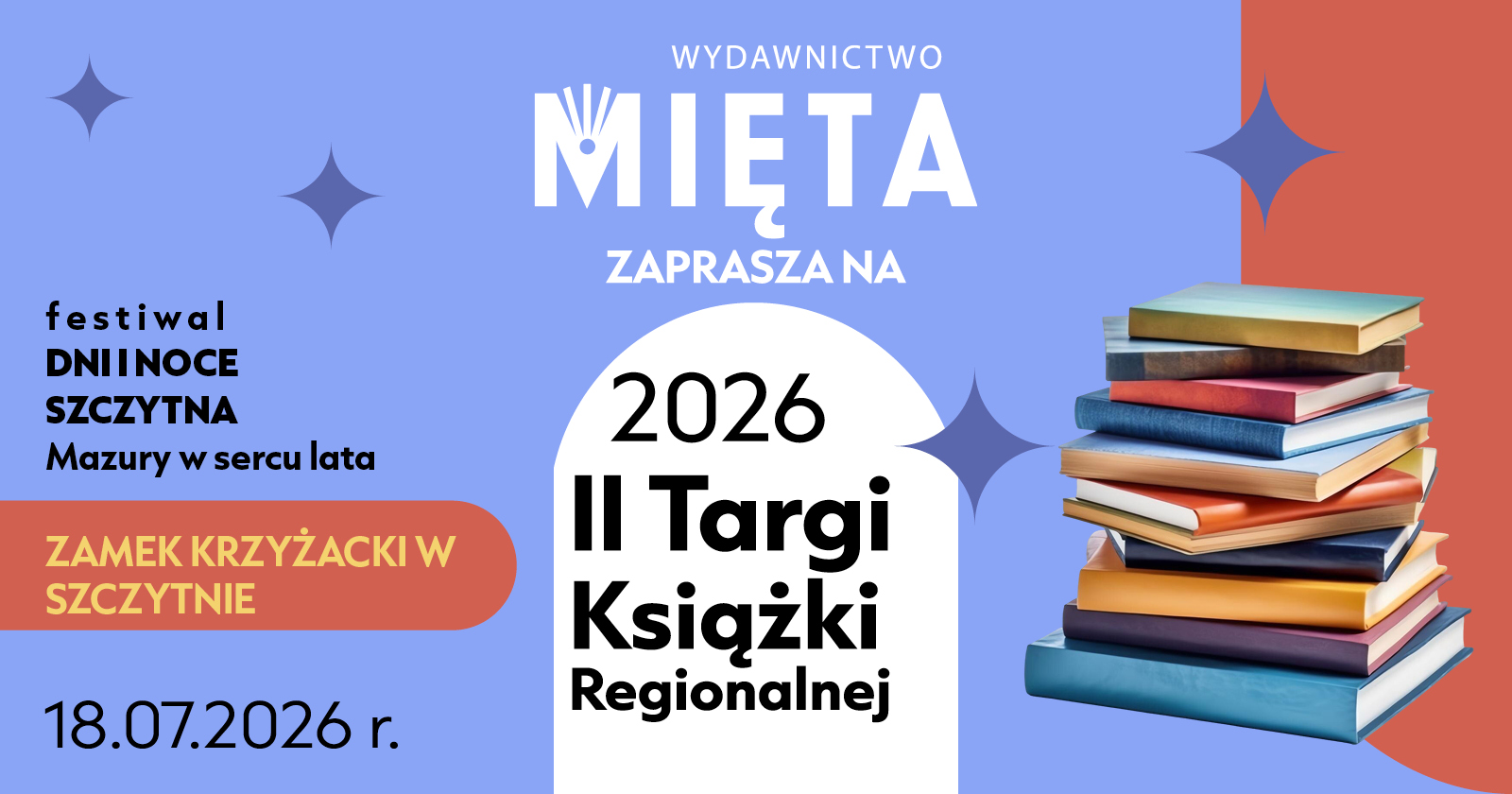 II Regionale Buchmesse in Szczytno mit Beteiligung von Mięta