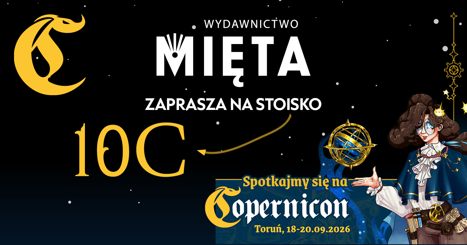 Wydawnictwo Mięta at Copernicon – participation in fantasy and pop culture festival