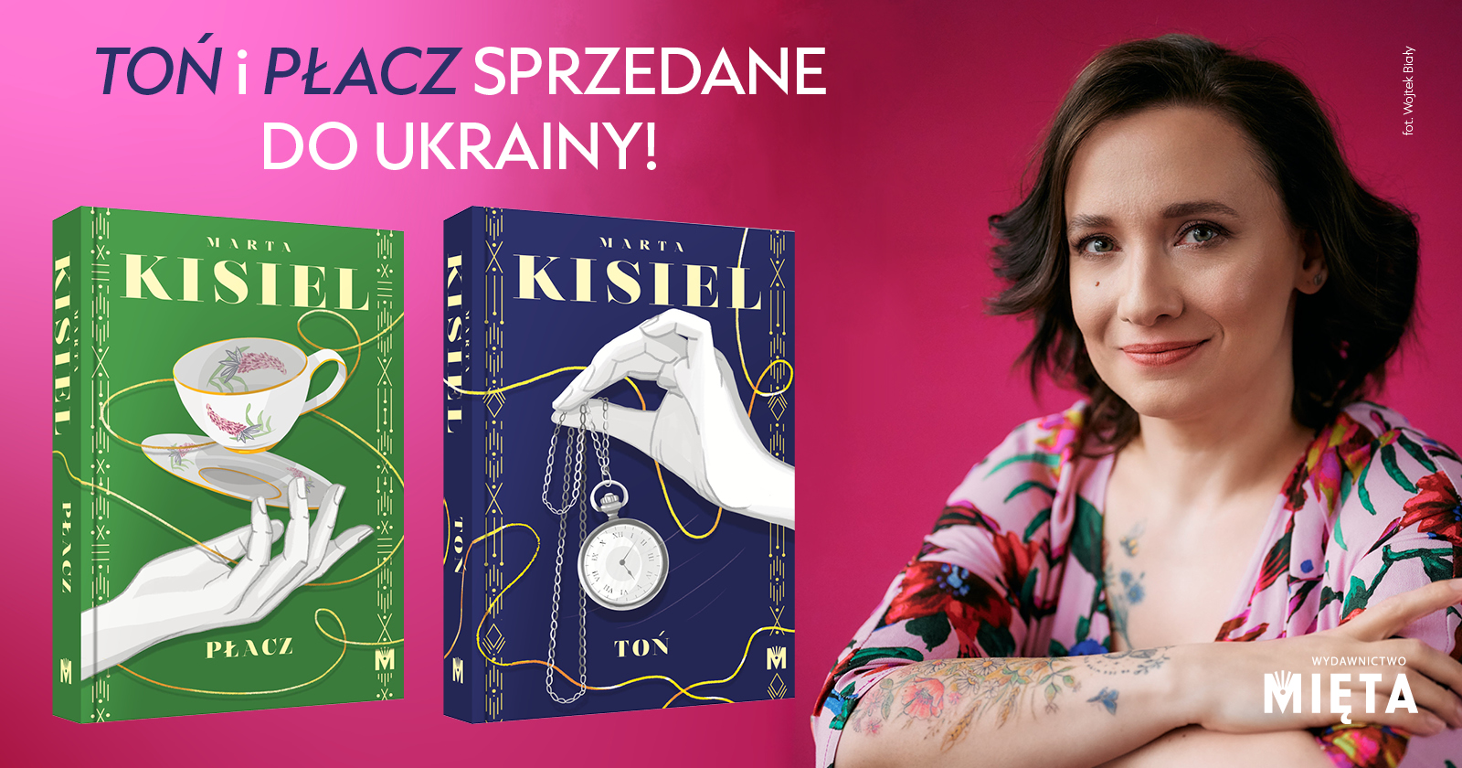 More titles by Marta Kisiel abroad – rights sold to Ukraine