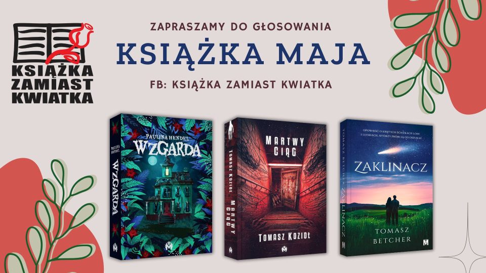 Grafika aktualność książki maja